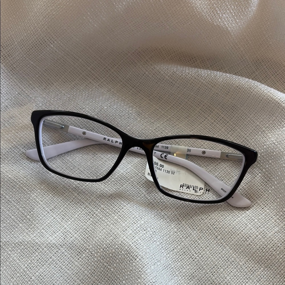 Ralph Lauren Black Cat-Eye Glasses
